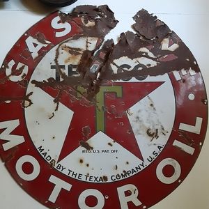 Texco gas sign